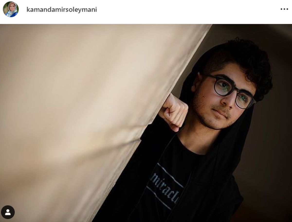 مردی که دیدنش ضربان قلب کمند امیرسلیمانی را بالا میبرد+عکس