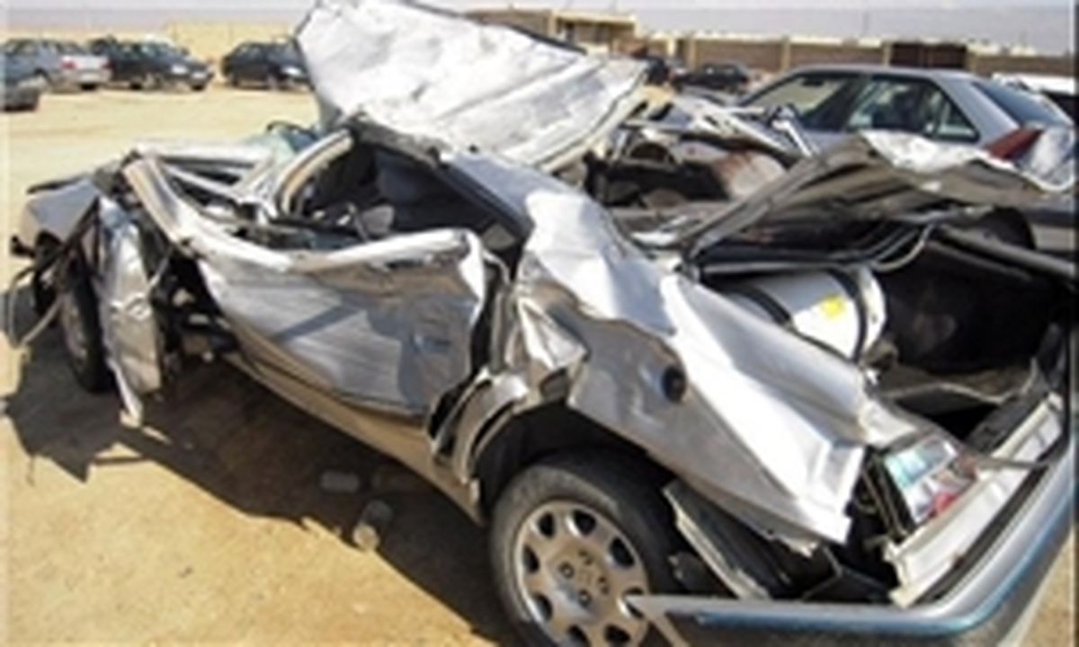 حادثه برخورد کامیون و پژو