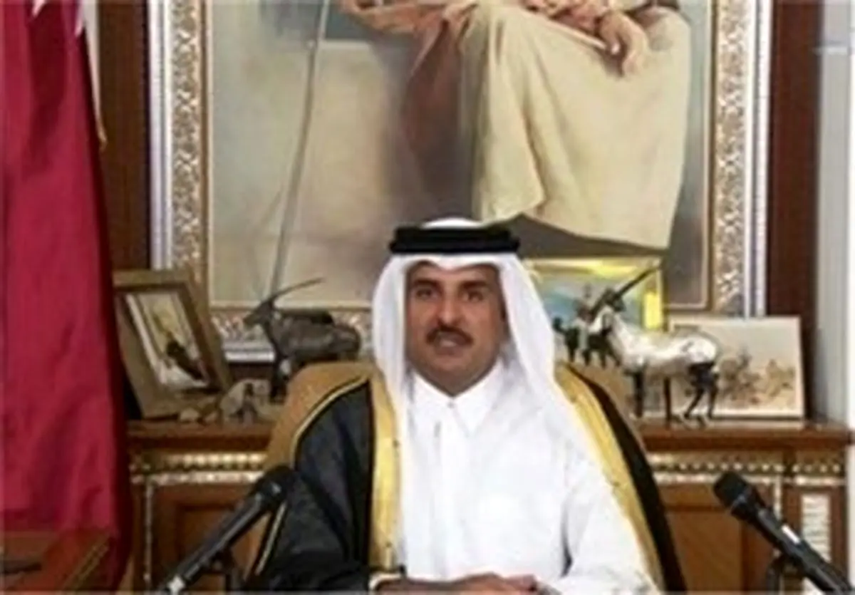 امیر قطر به دنبال افزایش روابط با لبنان