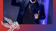 پوریا رحیمی سام برنده بهترین بازیگر نقش مکمل مرد شد + عکس