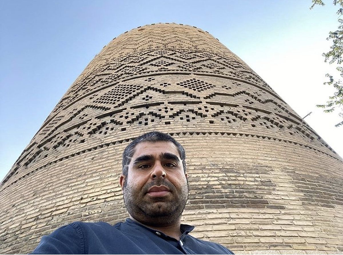 امیر نوری در مکانی تاریخی + عکس