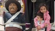 همکاری بچه های بامزه نیما کرمی با زورو+عکس