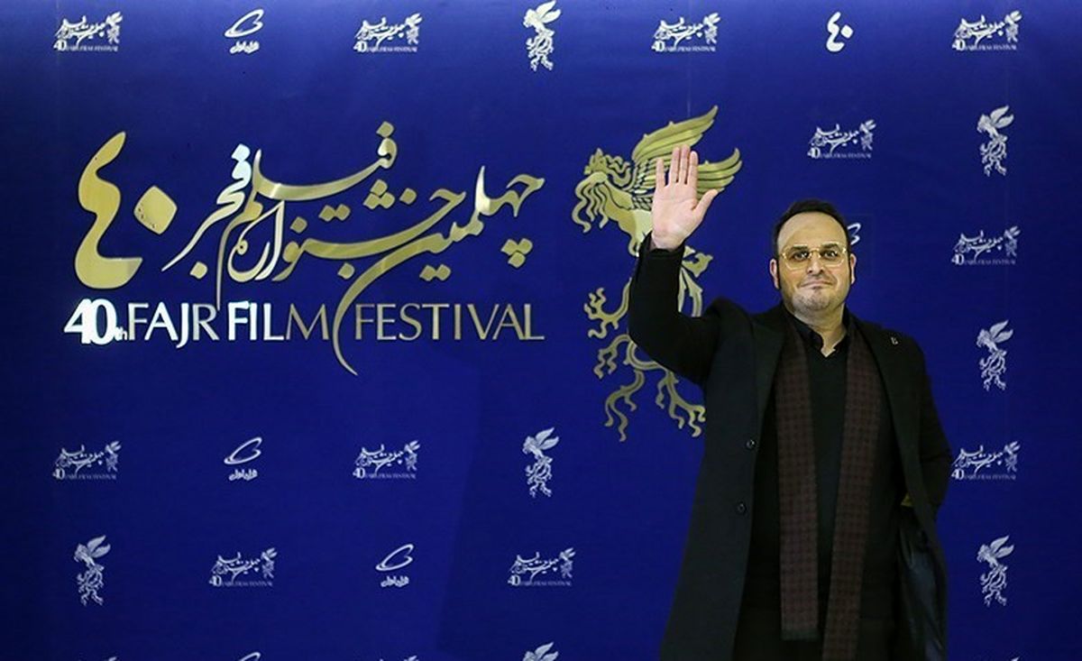 تیپ جذاب محمدحسین مهدویان در چهلمین جشنواره فیلم فجر