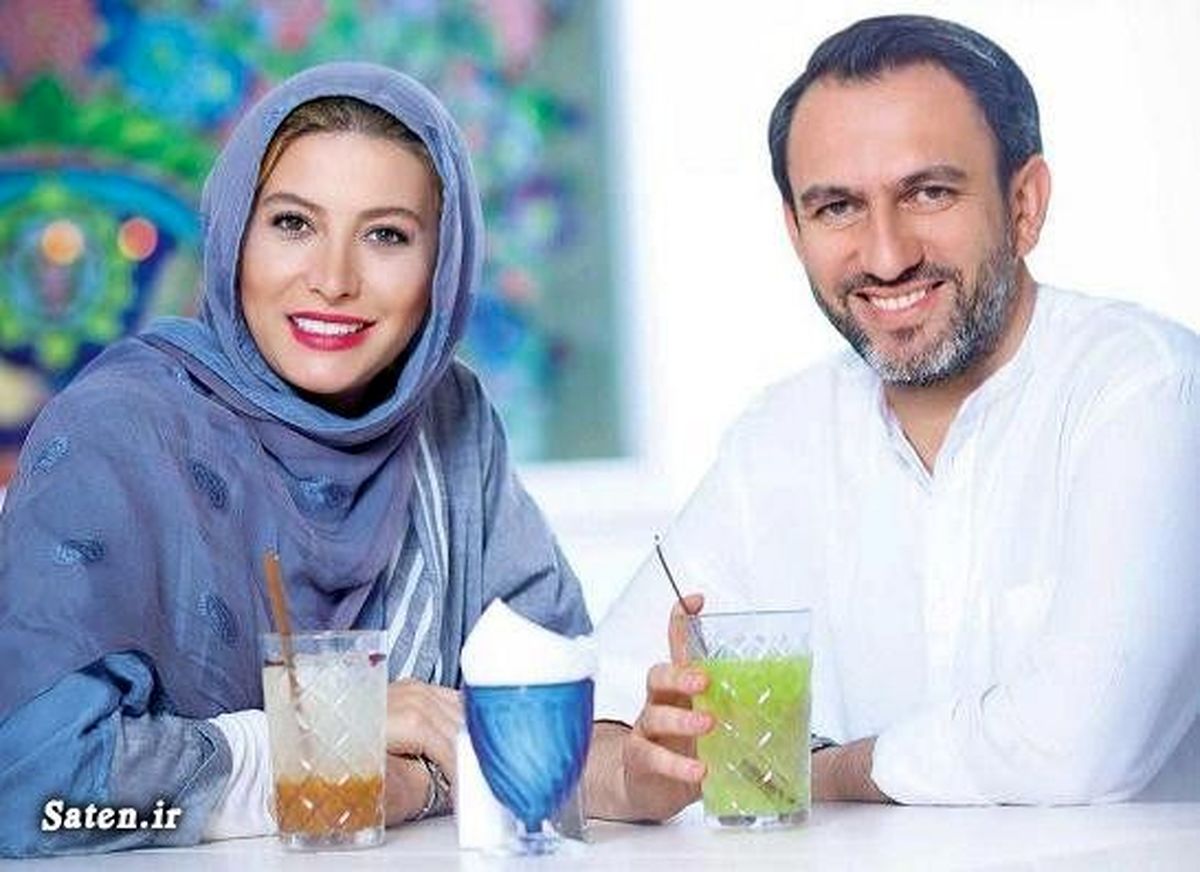 فریبا نادری در کنار همسرش + عکس