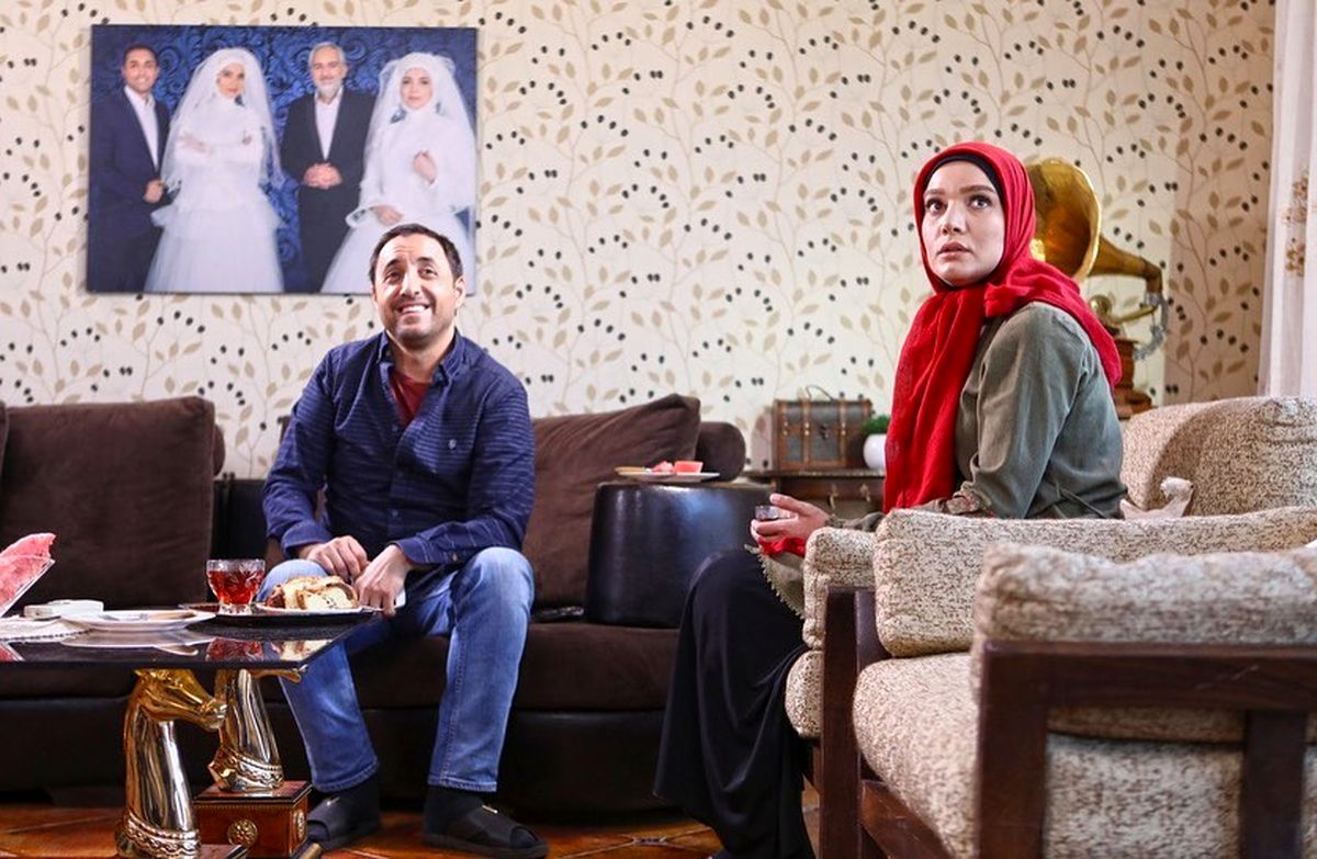 متین ستوده با عکس خاص عروسیش