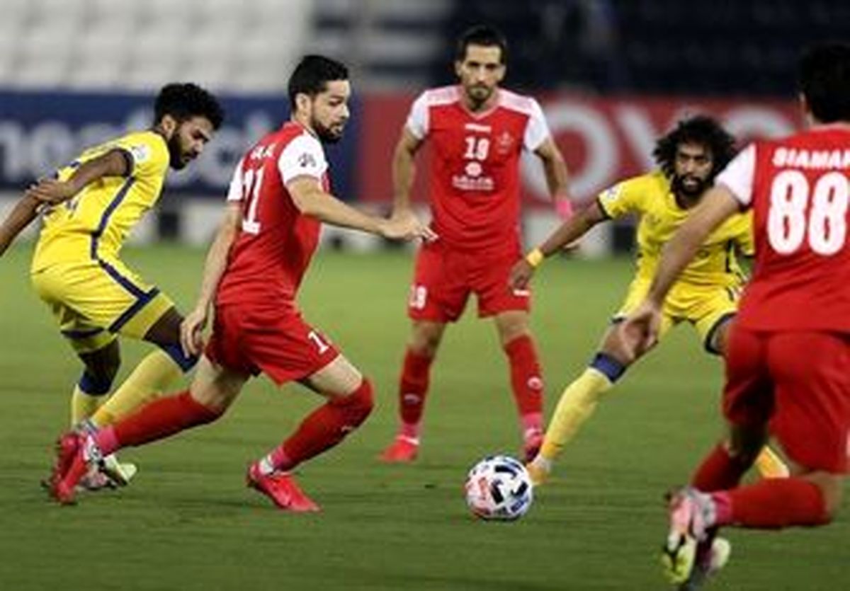 زمان دقیق بازی پرسپولیس و النصر عربستان در لیگ قهرمانان آسیا