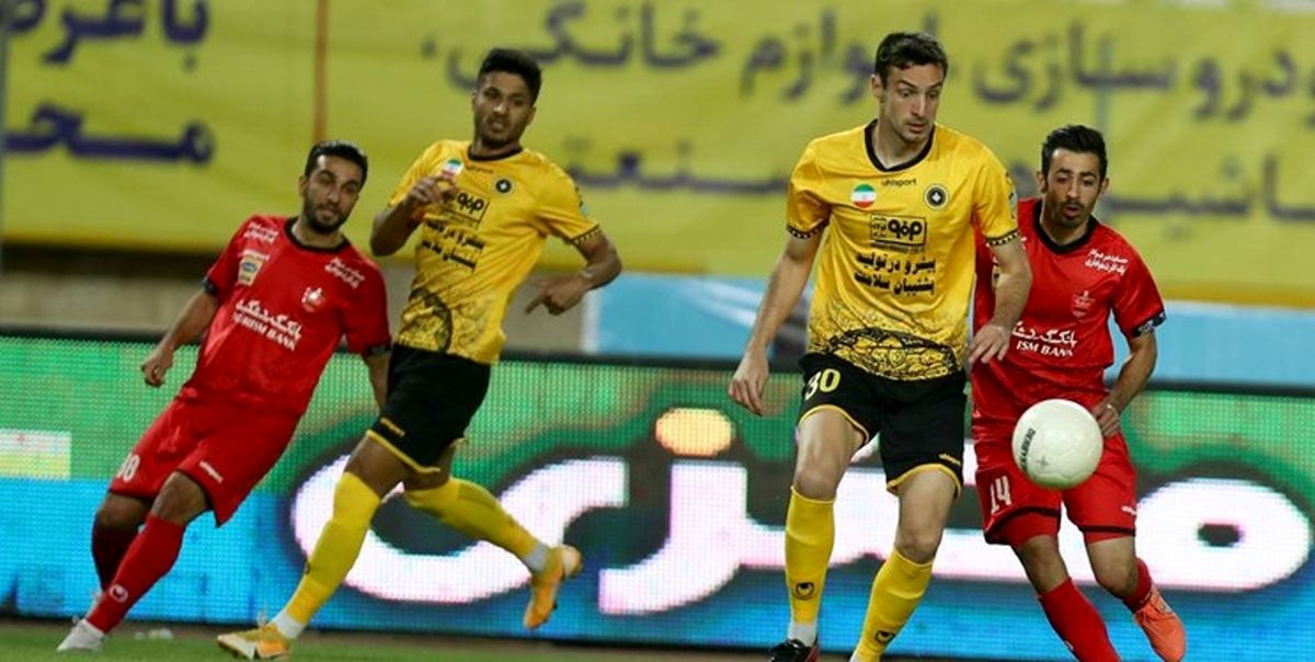 سپاهان یک - پرسپولیس یک/ گزارش زنده
