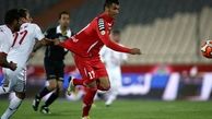 گلزنی مهاجم پرسپولیس در مشهد