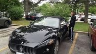 بازگشت قلعه نویی از آمریکا با ماشین جدید