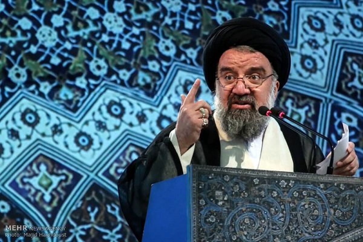 آیت‌الله خاتمی: مشکلات با حاشیه‌سازی و دعوا حل نمی‌شود