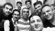 دورهمی نصرالله رادش با دوستانش + عکس