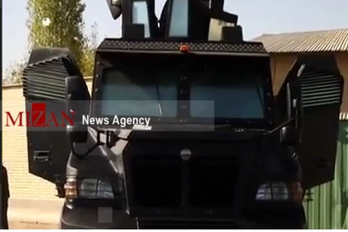 نابودگر جدیدترین خودرو یگان ویژه رونمایی شد/ عکس