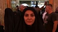حدیثه تهرانی در کربلا + عکس