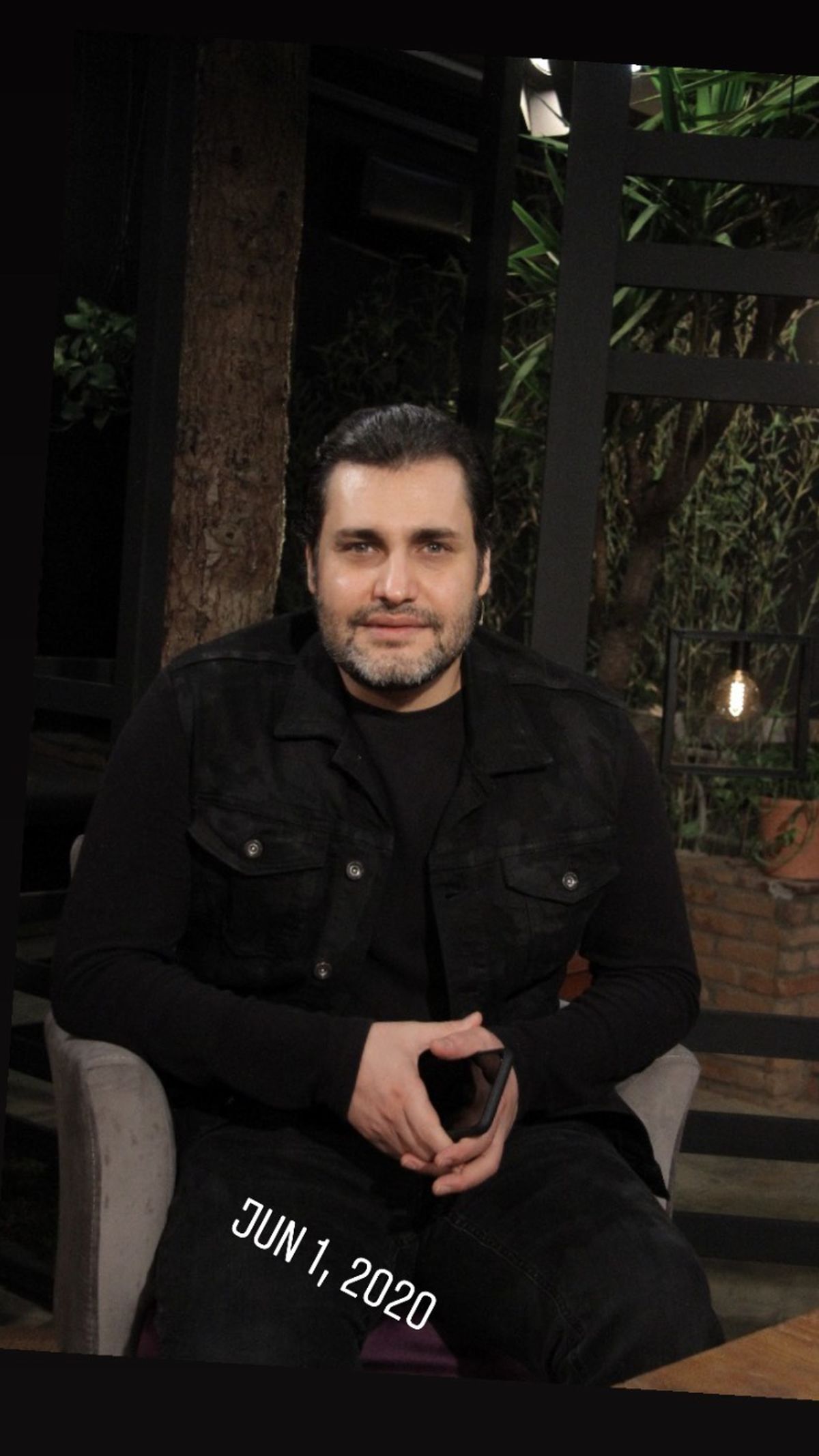 استایل مشکی رنگ امیرمحمد زند + عکس
