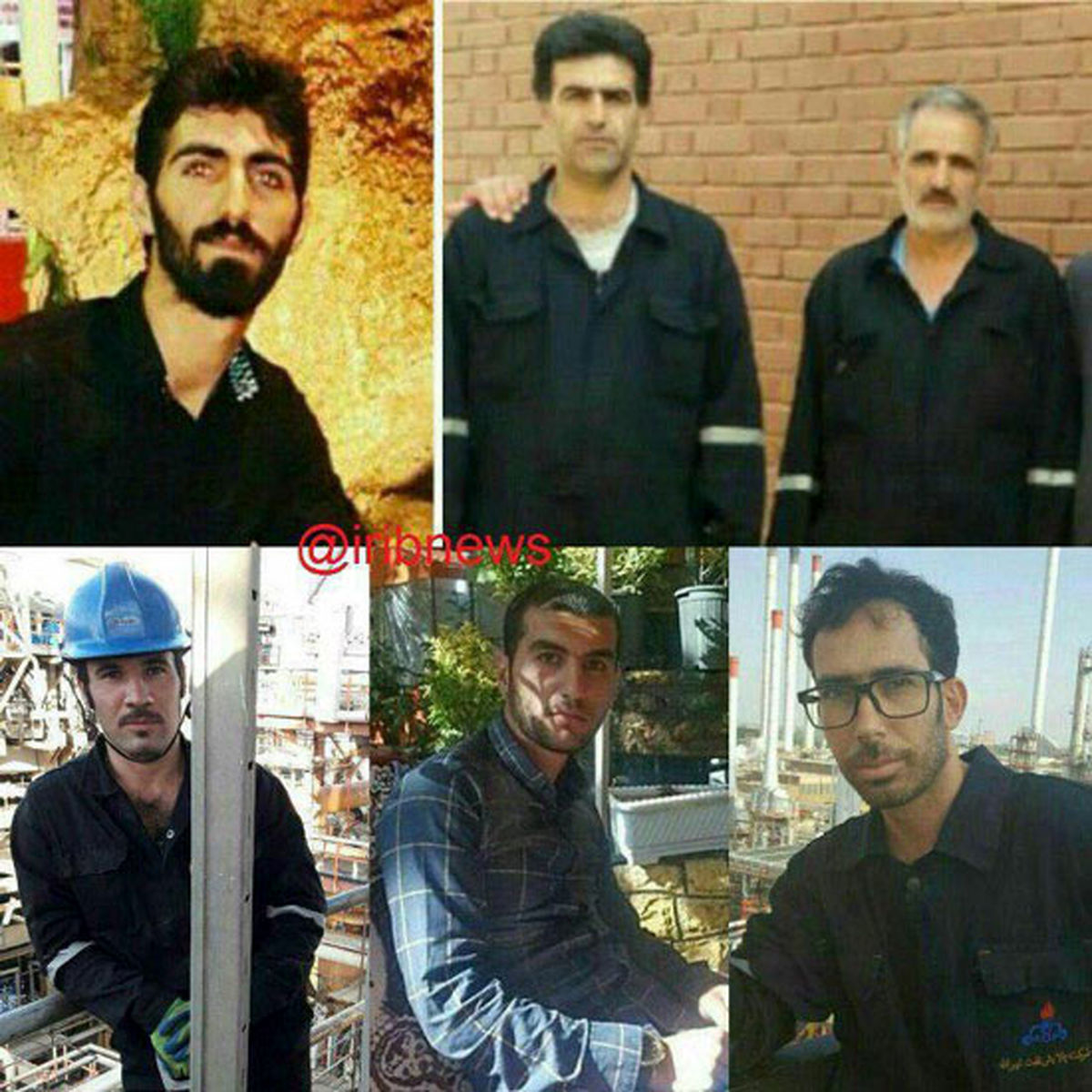 شش قربانی حادثه پالایشگاه نفت تهران/عکس
