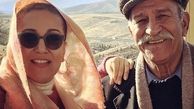پانته آ بهرام در آغوش پدرش + عکس