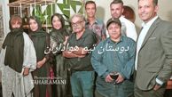 حمید لولایی و هم تیمی هایش + عکس