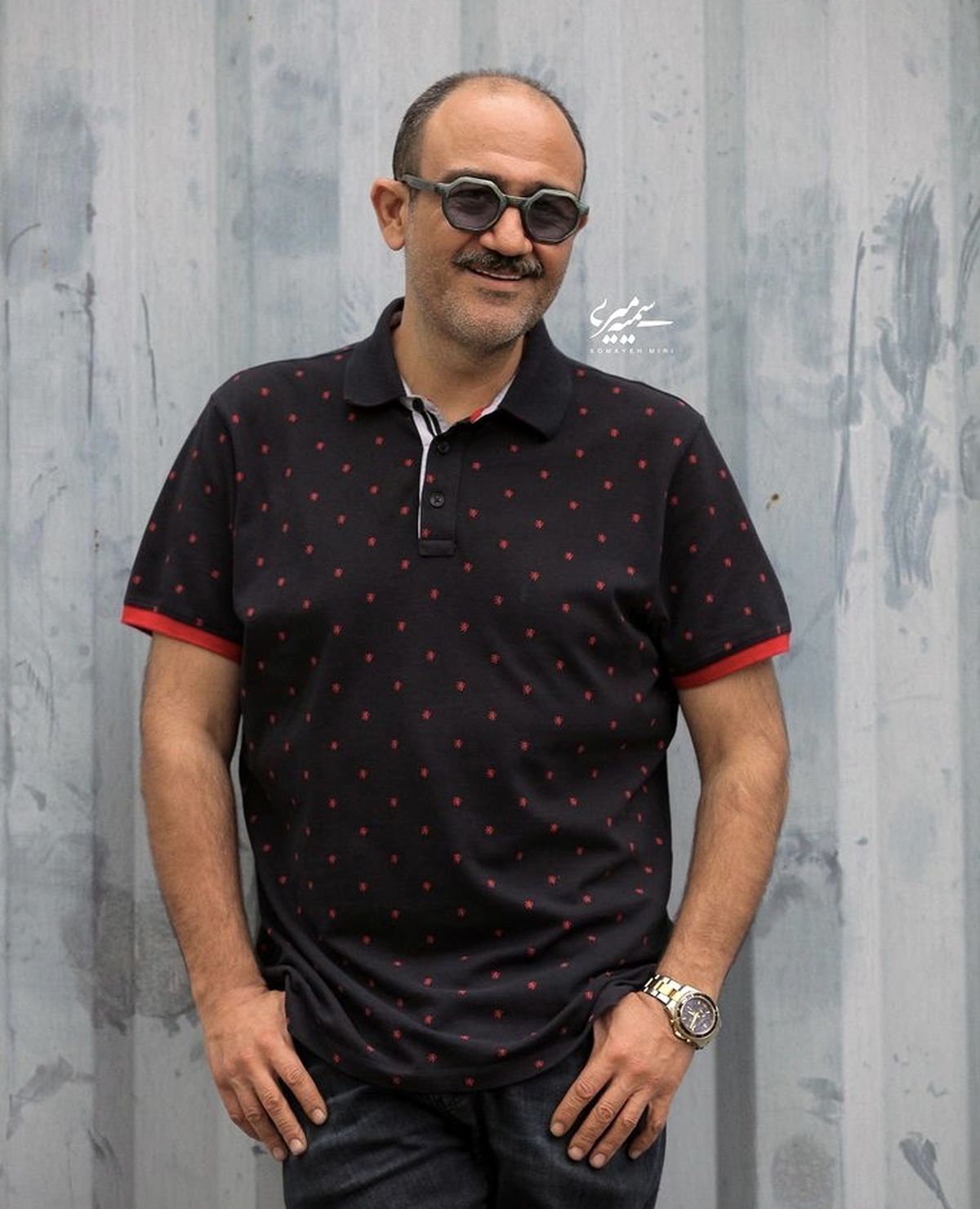 عینک خاص مهران غفوریان + عکس