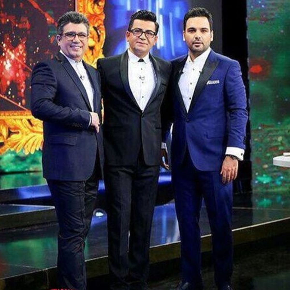 عکس سه مجری خوش سخن و محبوب با تیپ رسمی