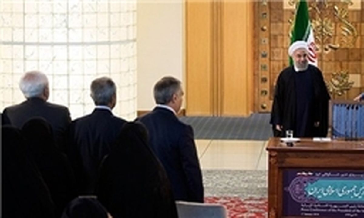 جشن اجرایی شدن برجام با حضور رئیس‌جمهور آغاز شد
