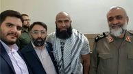  ابوعزرائیل در کنار سردار نقدی/عکس