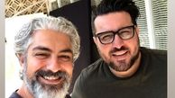تبریک مهدی پاکدل به دادا خانش+عکس