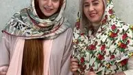 تبسم هاشمی با شال گل من گلی + عکس