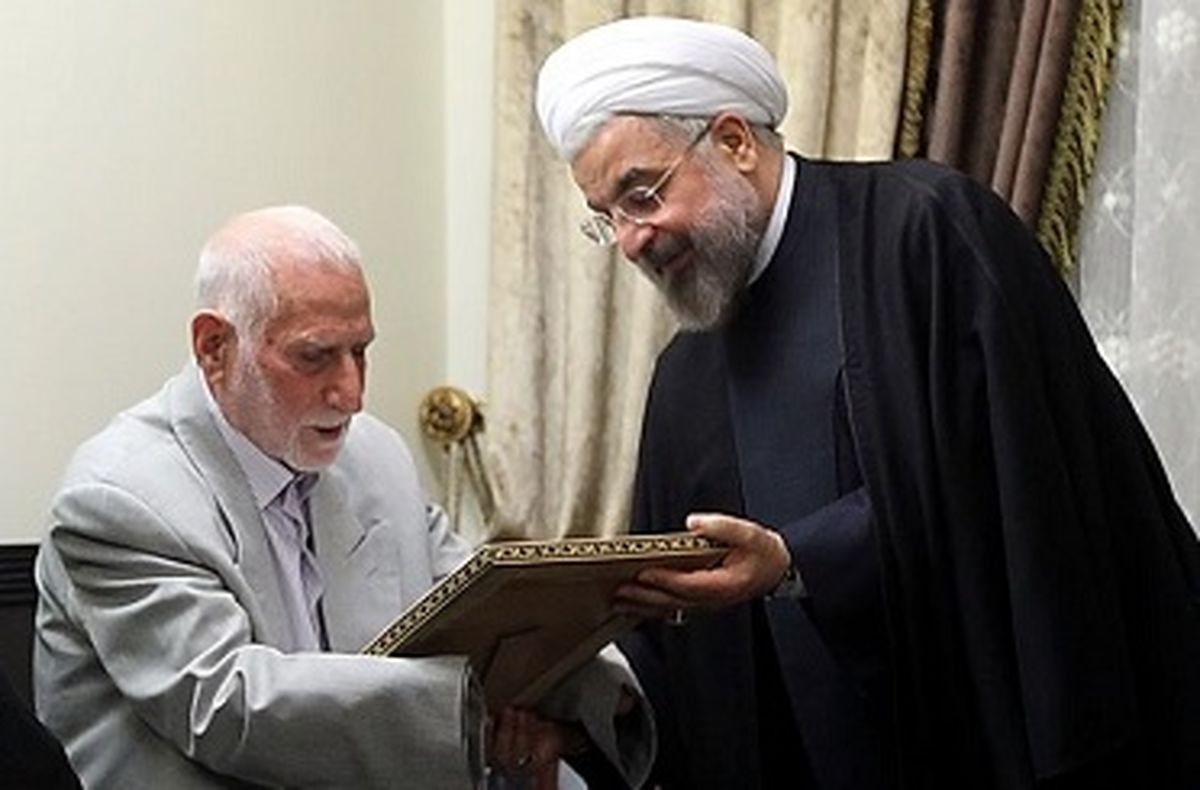 دیدار روحانی با خانواده شهدا و جانباز