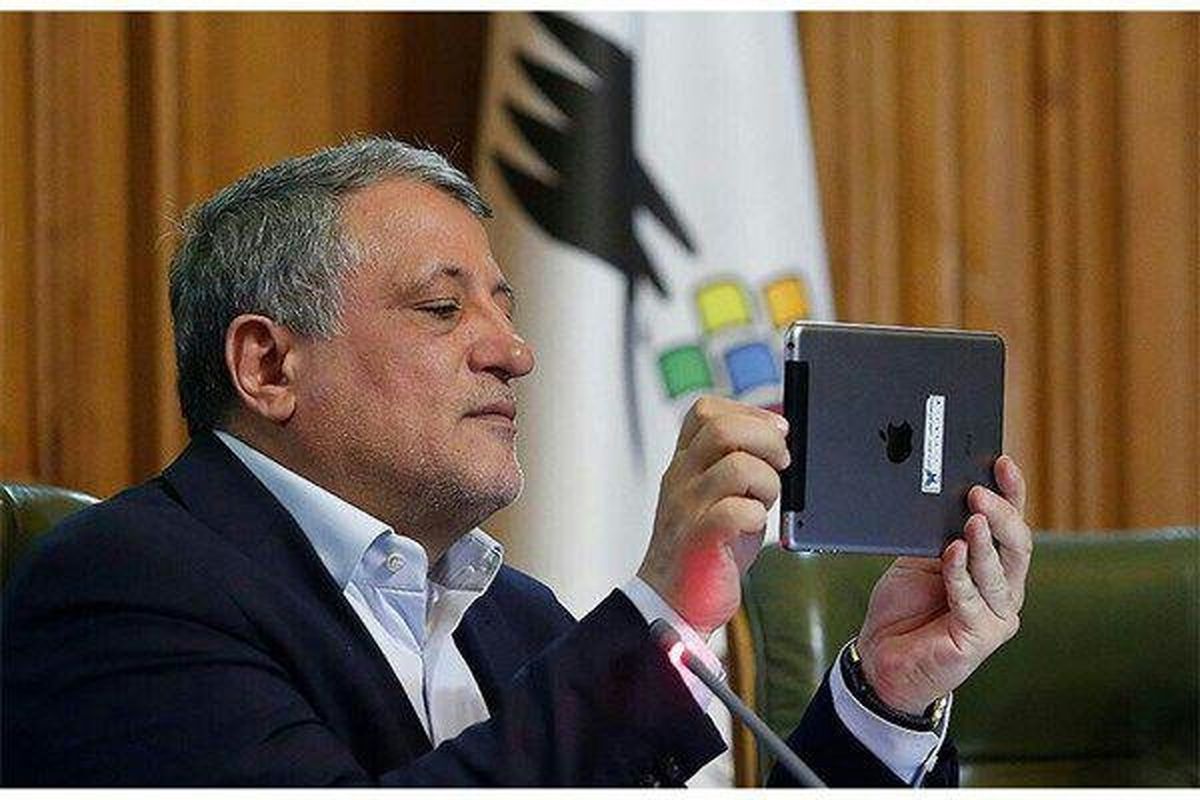 توضیح محسن هاشمی در رابطه با تصویر تبلت