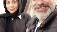 سلفی جدید مهدی پاکدل و همسر دومش + عکس