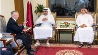 وزیر دفاع آمریکا با امیر قطر دیدار کرد