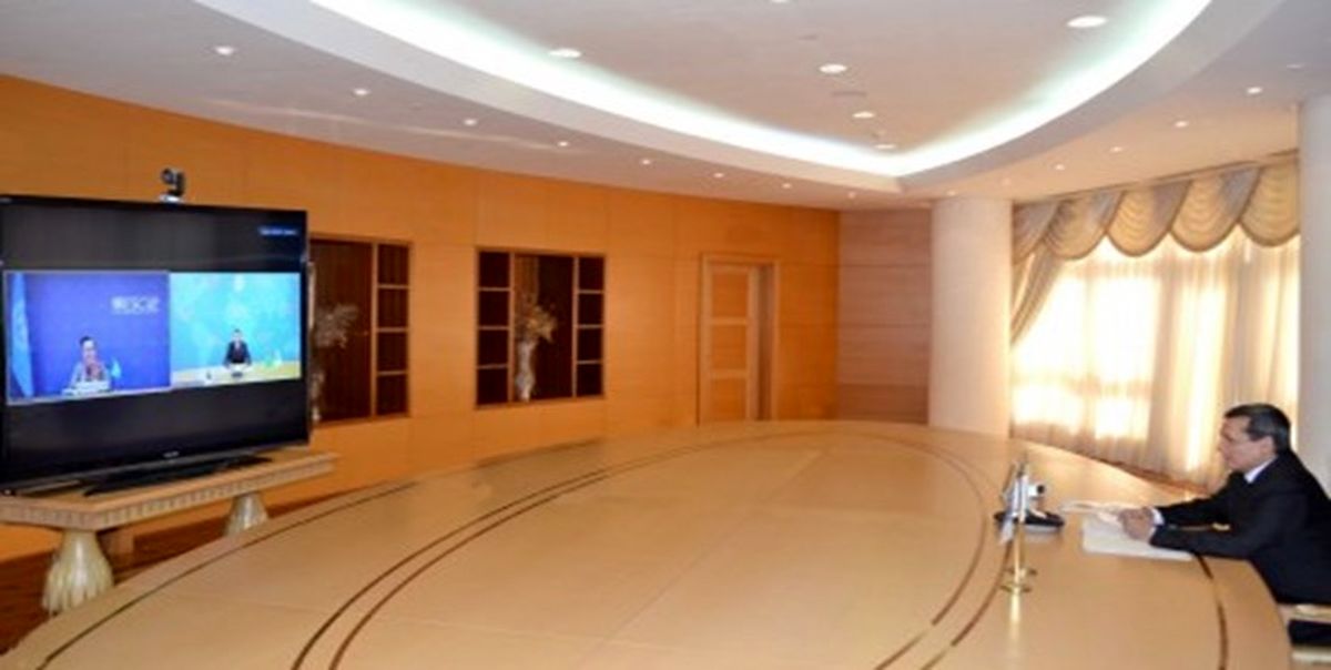 دیدار ویدئو کنفرانسی مقامات ترکمن و سازمان ملل