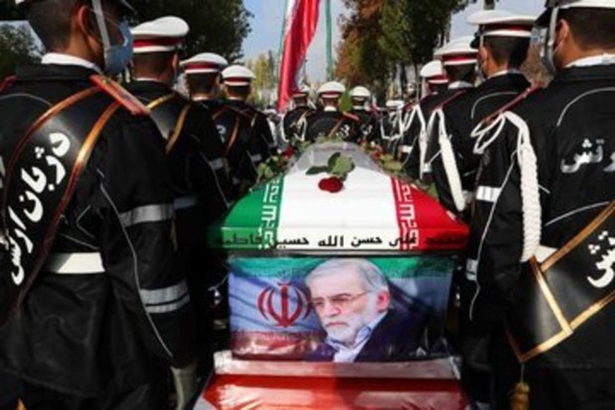 پیکر شهید فخری‌زاده به خاک سپرده شد
