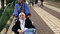 مرجانه گلچین و مادرش + عکس