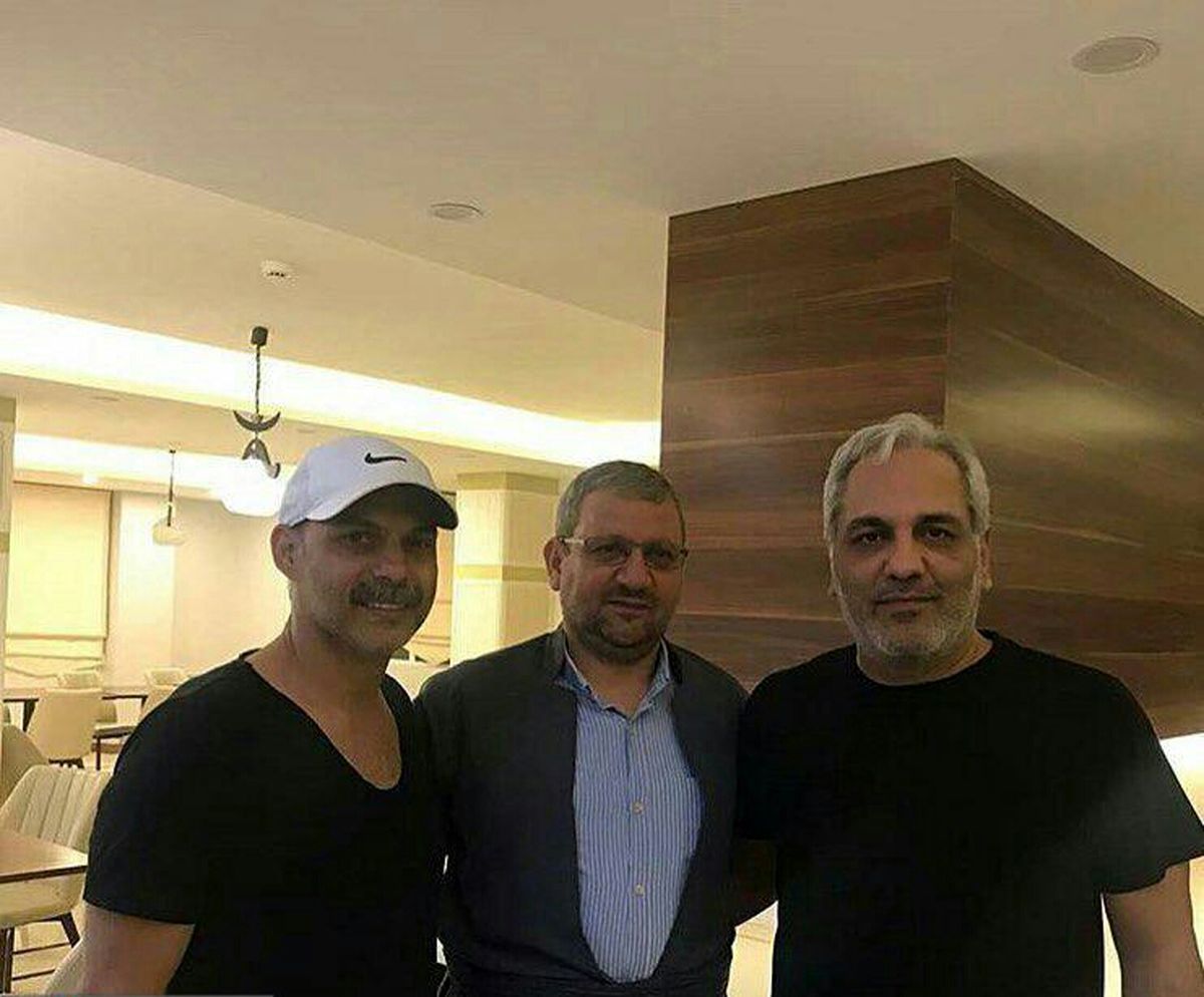 ست کردن پیمان معادی و مهران مدیری+عکس