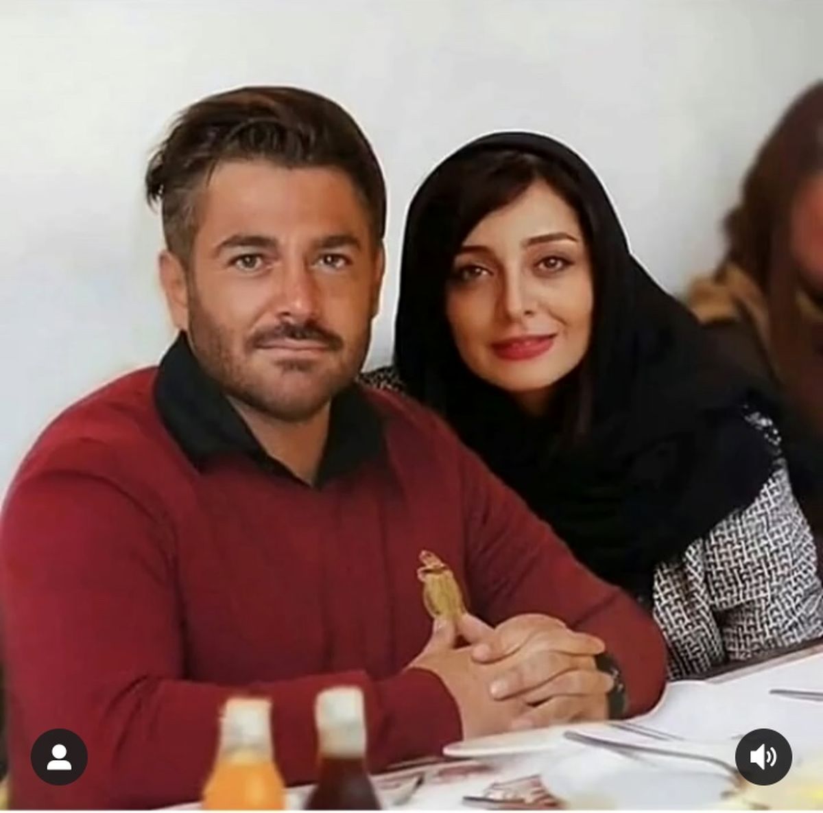 محمدرضا گلزار و ساره بیات در یک رستوران + عکس