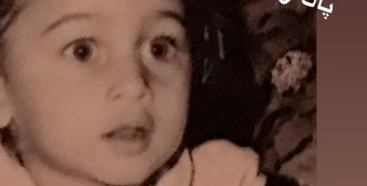 کودکی معصومانه مریم کاویانی + عکس