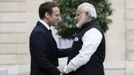 «ماکرون» و «مودی» دیدار کردند