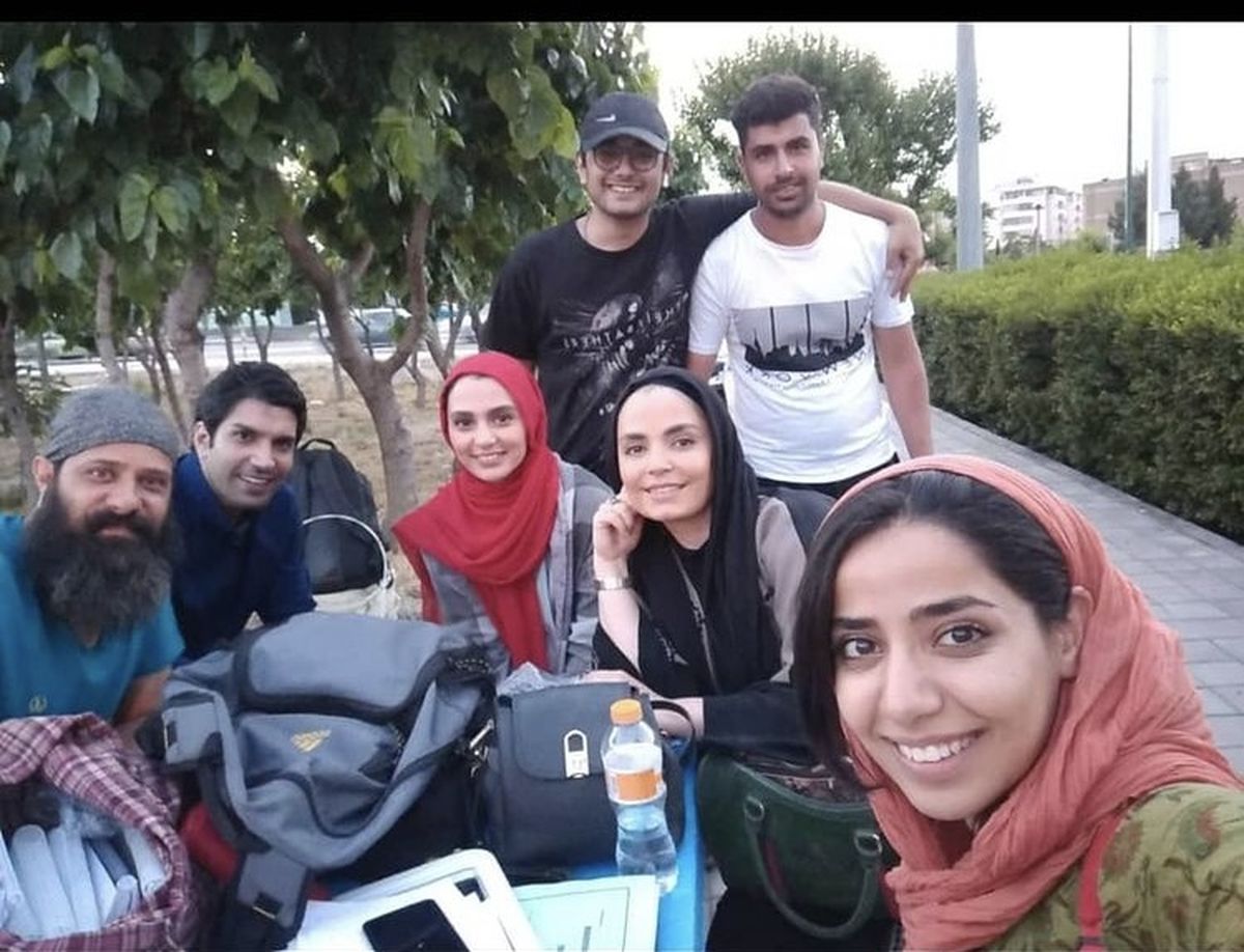 سپیده خداوردی در جمع خانه امنی ها + عکس