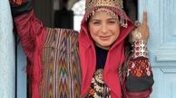 سیما تیرانداز در لباس سنتی + عکس