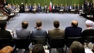 شعرخوانی در حضور رهبر انقلاب +فیلم