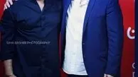 حامد بهداد در کنار بازیگر پیشکسوت+عکس