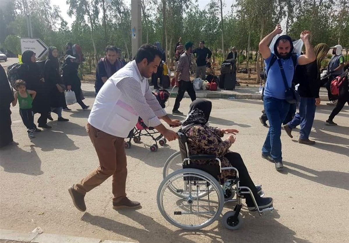 ساماندهی زائران گمشده در مرز مهران