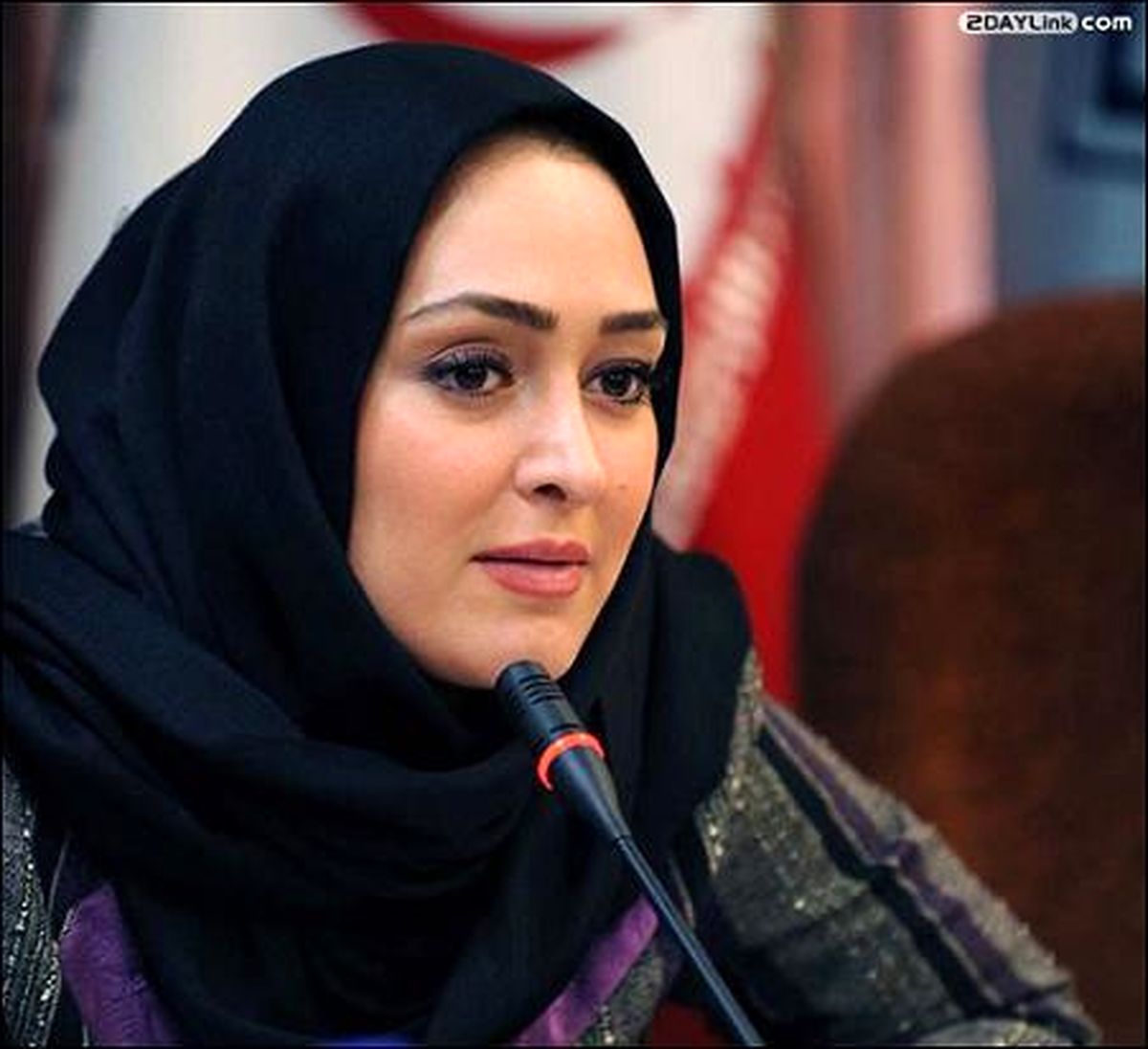 «الهام حمیدی» در کنار پدرش +عکس