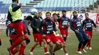 تمرینات پرسپولیس در پشت درهای بسته