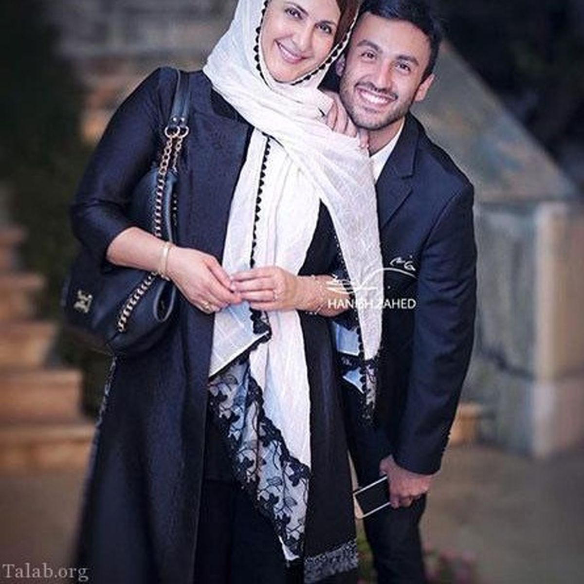 فاطمه گودرزی و شیطنت پسرش در عکس
