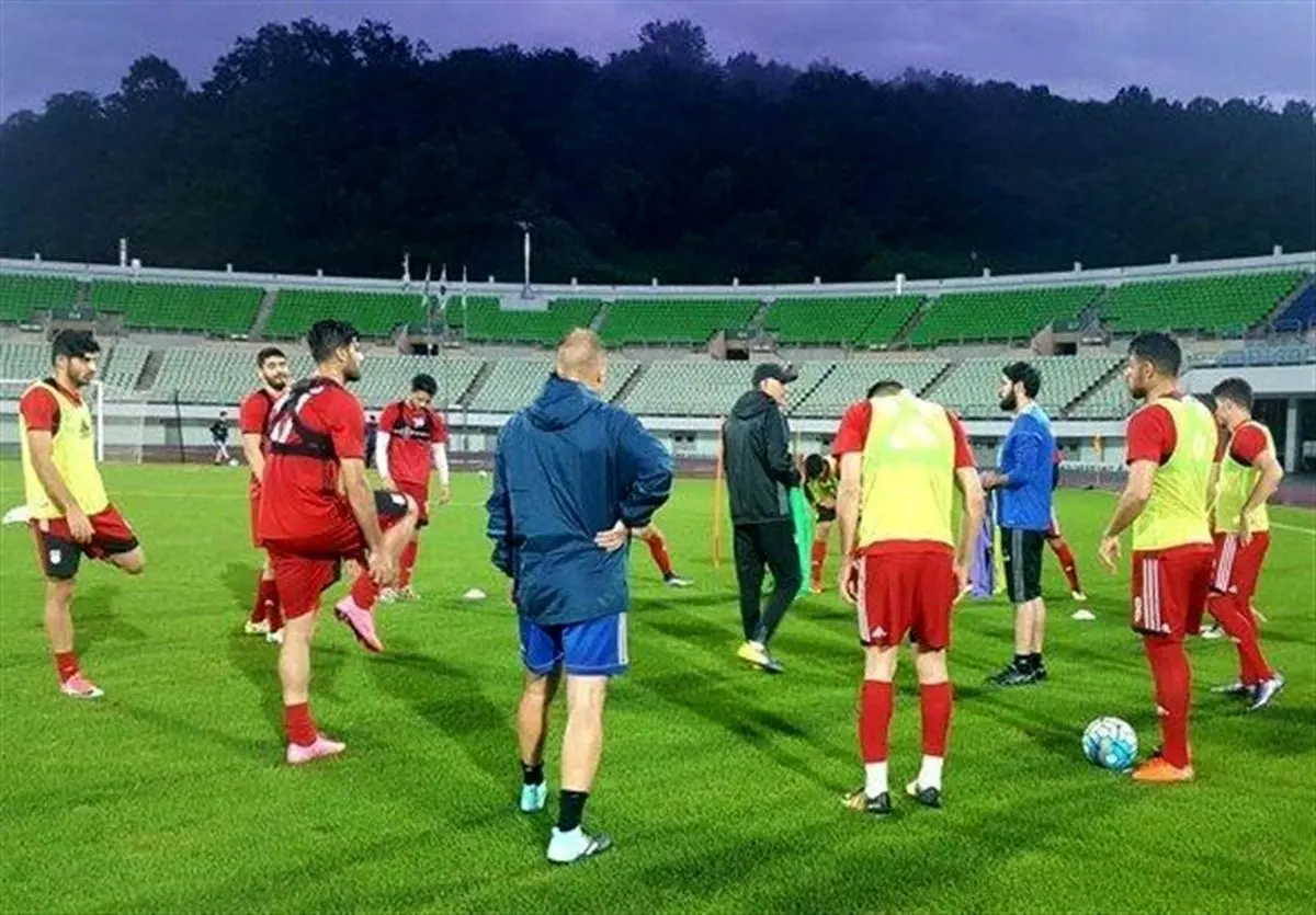 لغو ناگهانی تمرین تیم ملی ایران در کره!