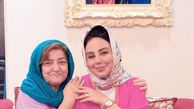تیپ صورتی بهنوش بختیاری و مادرش + عکس
