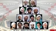 اعضای فراکسیون روحانیون مجلس میهمان آملی لاریجانی