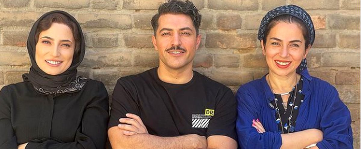 اشکان خطیبی در پشت صحنه خاتون + عکس